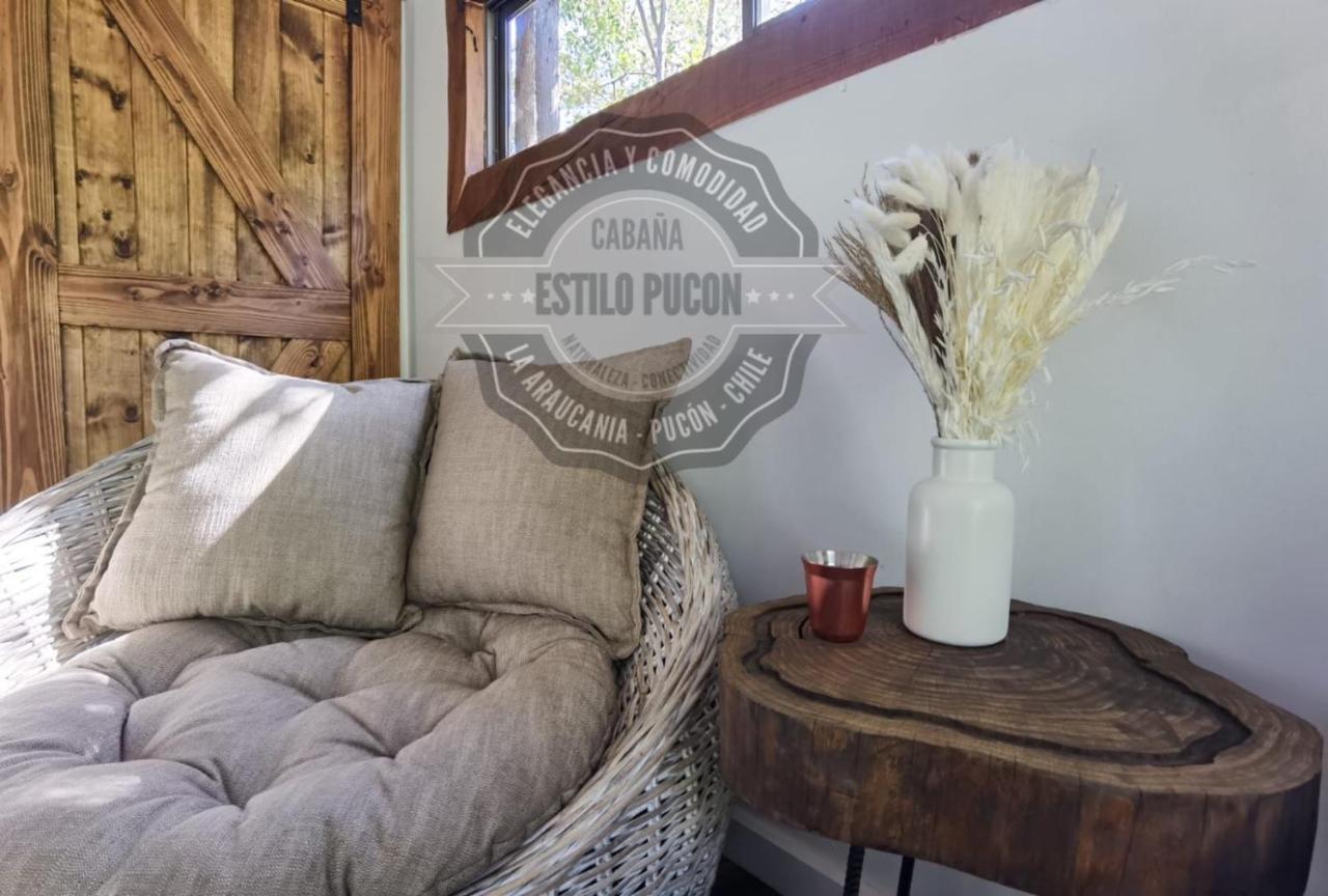 Cabana Estilo Пукон Экстерьер фото